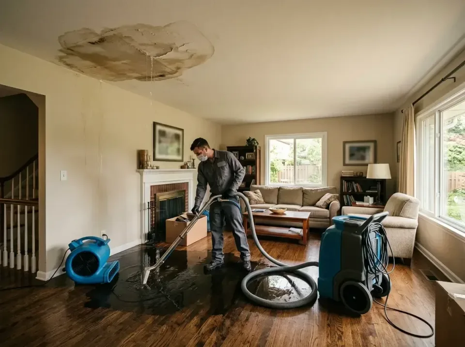 attic-pipe-burst-ceiling-drip-008 — frequently asked questions, Water Damage Restoration & Carpet Care in Ladysmith, WI